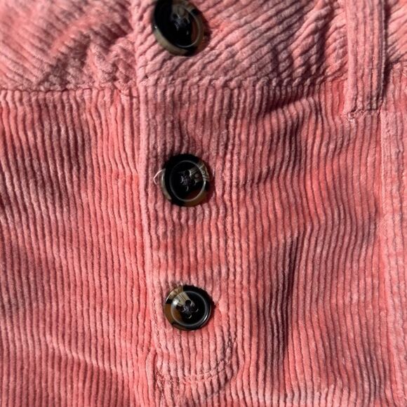 Joe Fresh  Girls Pink Corduroy Button Skirt Size 12 - Picture 4 of 4